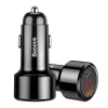 Car charger Baseus Magic USB + USB-C QC 4.0 PD 45W, black