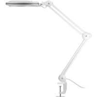 LED Magnifying Lamp with Clamp, 8 W, white