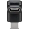 USB-C™ to USB-C™ Adapter 90°, black