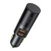 Baseus Share Together Fast Charge Car Charger with Cigarette Lighter Expansion Port, 2x USB, 120W