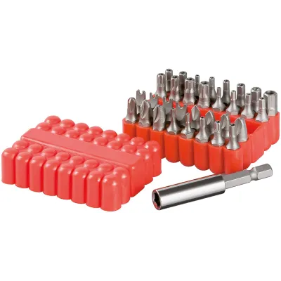 HEX-TORX-FORK bit set 33 pcs