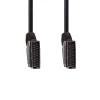 Кабель SCART-SCART 1,5м 21контакт черный