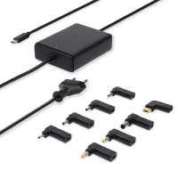 Зарядное устройство для ноутбуков 100Вт 5-20В USB-C 8 насадок