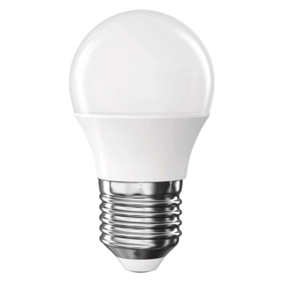 LED E27 pall G45 230VAC 4.2W 470lm soe valge 2700K Classic