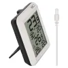 Mini Indoor/Outdoor thermometer, wired sensor, Emos, white