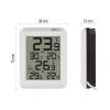 Mini Indoor/Outdoor thermometer, wired sensor, Emos, white