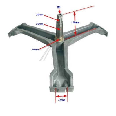 Pesumasina trumli rist, alternatiiv AEG 50239964005