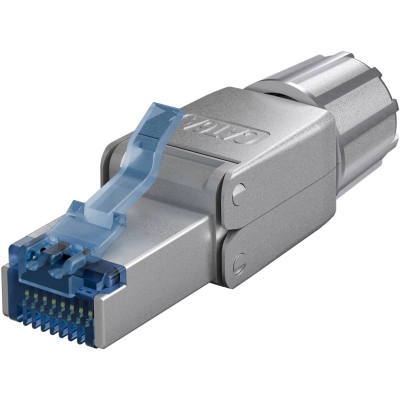 RJ45 pistik CAT6A kiirliide varjestatud AWG22..AWG26