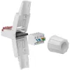 RJ45 pistik CAT6 kiirliide varjestamata AWG22..AWG24