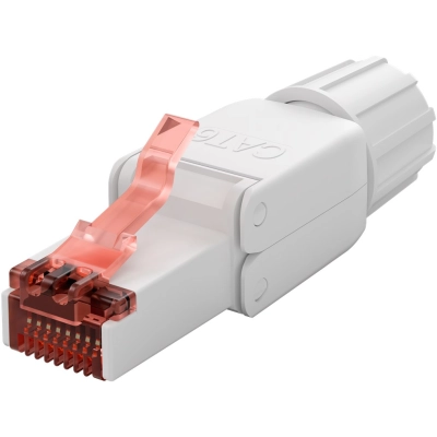 RJ45 pistik CAT6 kiirliide varjestamata AWG22..AWG24