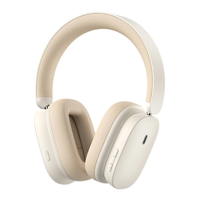 Headphones Baseus Bowie H1 white ANC BT5.2 USB-C