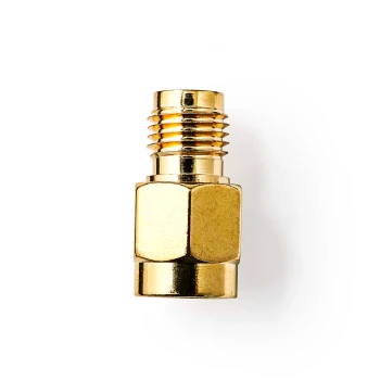 SMA Female Reverse Polarity  - SMA Male,  Gold Plated, 2 pcs