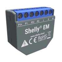 Shelly EM, Wi-Fi-operated energy meter and contactor control