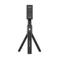 Selfie-stick, telescope up to 69cm, tripod, black