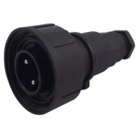 Circular Connector PX0736/P, IP68, 12A, 6-8mm,  -20°C...70°C