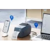 Label printer for table USB BT Android iOS 20-80mm dark blue