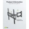 TV wall mount L all directions 37-70" up to 35kg