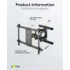 TV wall mount XL all directions 43-100" up to 70kg