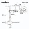 Крепление к столу для монитора до 32" VESA 75x75 100x100 черный