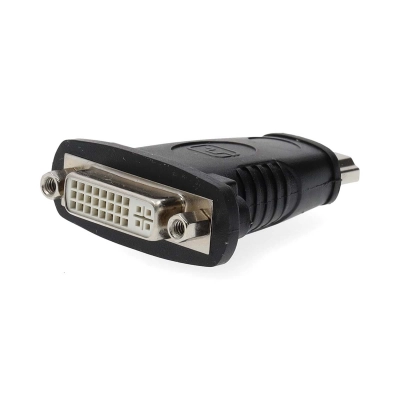 Разъем HDMI 19pin – гнездо DVI 24+1, позолоченный переходник