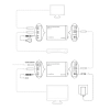 HDMI pikendus CAT6A kaudu, kuni 60m, 4K@60Hz, 18 Gbps