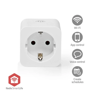 SmartLife nutipistik, Zigbee 3.0, 3680W, IP21, võimsuse mõõtja, Android / IOS