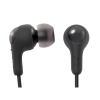 Small wired earbuds, black, USB-C, 1.2m, microphone