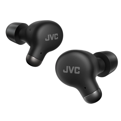 Headphones TWS NC black "memory foam" 6/28h JVC