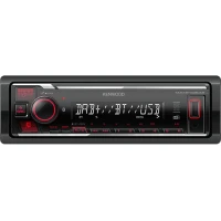 Автомобильная магнитола 1DIN AM FM DAB+ BT USB AUX 4*50 Вт