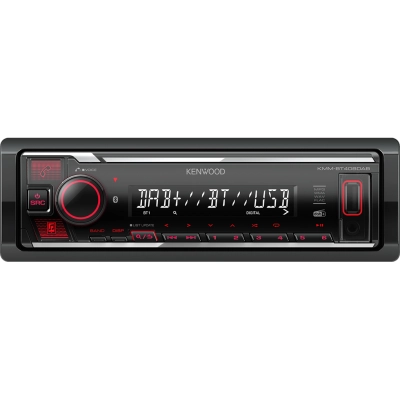 Автомобильная магнитола 1DIN AM FM DAB+ BT USB AUX 4*50 Вт