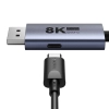 Разъем USB-C — соединительный кабель DisplayPort 1,5 м Baseus 8K 100 Вт