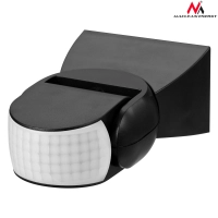 Motion sensor black 230VAC 300W/1800W IP65 12m