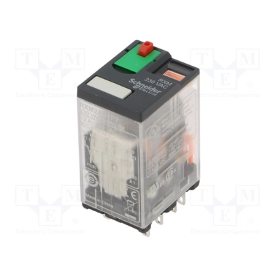 Relay 230VAC 0.9W 2*5A/250VAC DPDT