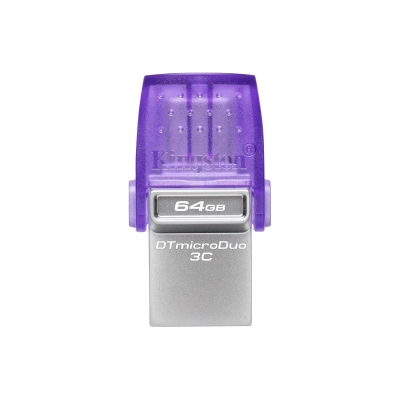 USB 3.2 mälupulk USB-A, USB-C, 64GB, Kingston DT microDuo 3C