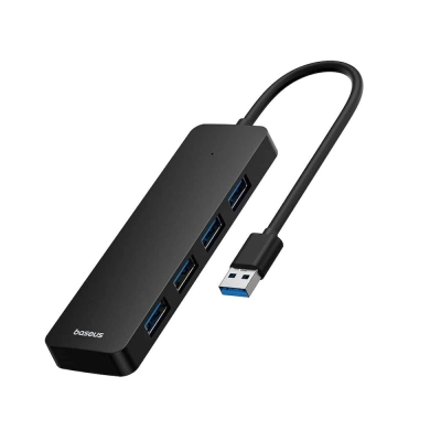 USB-A 3.0 hub 4 porti 15cm juhe UltraJoy Lite must