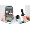 Lavalier microphone 2 pcs black wireless for phone, type Lightning