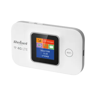 Маршрутизатор LTE 4G MiFi с аккумулятором WiFi LCD 2100 мАч