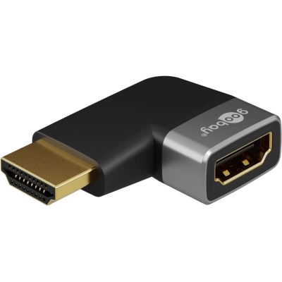 HDMI nurk küljele üleminek 90deg 8k 60Hz Goobay Plus