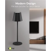 Table lamp with battery 2.8W 3000K up to 180lm black USB-C IP44