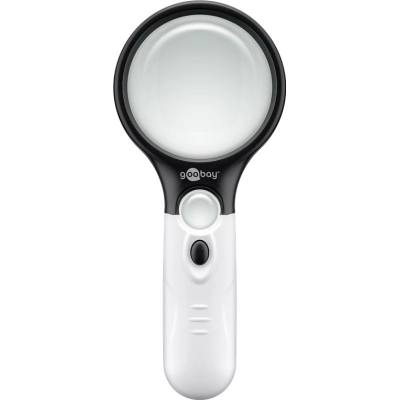 LED Reading Magnifier, 1.75x,12,25x