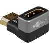 HDMI угол вниз, адаптер, 270 градусов, 8K@60 Гц, Goobay Plus