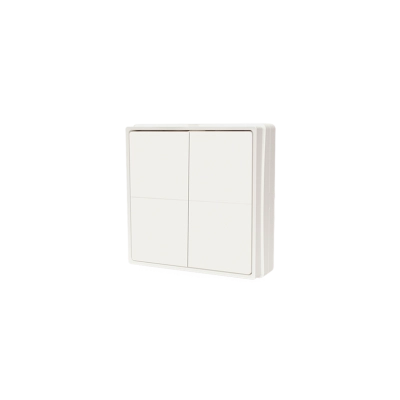 Shelly 4-button wall switch white BT BLU Wall Switch 4