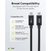 USB-C USB 4.0 v2.0 cable 80Gbps 1.2m 240W black Thunderbolt