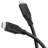 USB-C USB 4.0 cable 40Gbps 1m 240W black Thunderbolt