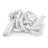 USB-C 3.2 Gen 2 Silicone Cable 240W 1m 20Gbps White