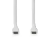 USB-C 3.2 Gen 2 Silicone Cable 240W 1m 20Gbps White