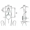 Lõikurid/lõiketangid 138mm 18AWG Piergiacomi