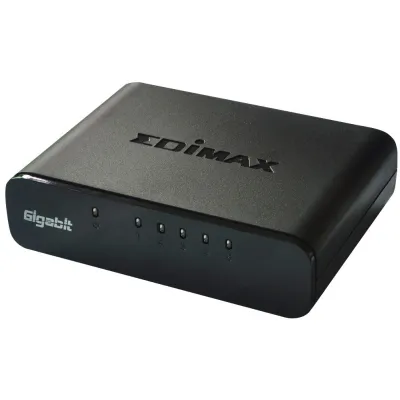 Edimax ES-5500G network switch, gigabit, 5-ports