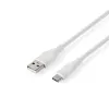 USB A-C 2.0 Silicone Cable 15W 1.5m 480Mbps White