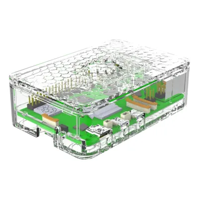 Raspberry Pi 5 Transparent Case ASM-1900180-01